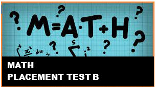 Math Placement Test B
